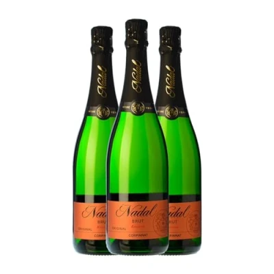 Imagen de Nadal Original Brut Cava Reserva 75 cl Espumoso blanco (Caja de 3 Botellas cl)