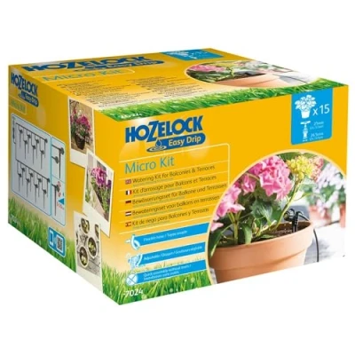 Imagen de Hozelock Microkit Easy Drip. Kit completo para 15 plantas en maceta