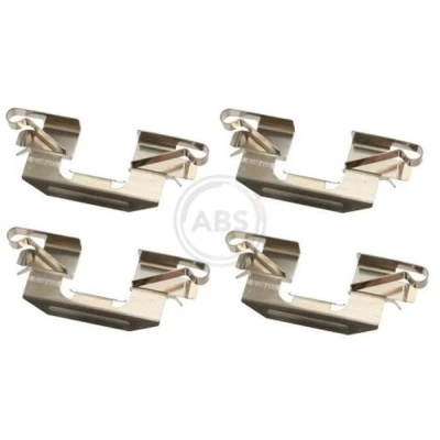 Imagen de A.B.S. 1720Q Kit de accesorios, pastillas frenos NISSAN: NP300 Navara Pick up, Pathfinder 3, MAZDA: CX 7
