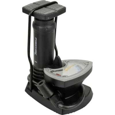 Imagen de Fischer Bomba de pie con Manómetro, Incluye Adaptador, 85575