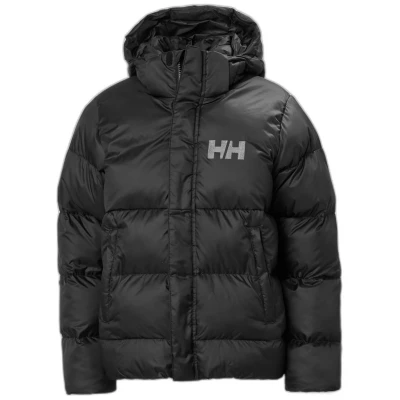 Imagen de Helly Hansen JR Vision Puffy Unisex Chaqueta de invierno para niños, Talla: 152, Black