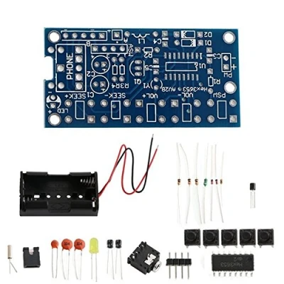 Imagen de DIY Kits Electrónicos 76MHz 108MHzStereo Receptor de Radio FM PCB Módulo inalámbrico