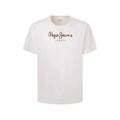 Imagen de Pepe Jeans EGGO N Camiseta estampada, Hombre, Talla: Small, Off white