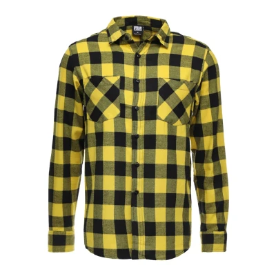 Imagen de Urban Classics Checked Camisa, Hombre, Talla: Small, Yellow