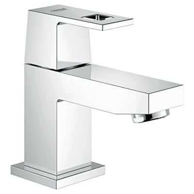 Imagen de Grohe 23137000 Eurocube Grifo de lavabo, Cuerpo liso, XS