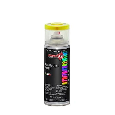 Imagen de AMBRO SOL RAL 7016, Pintura acrílica en spray, Amarillo fluorescente, 400 ml
