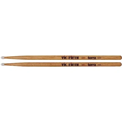 Imagen de Vic Firth Baquetas American Classic® Serie Terra 5ATN Hickory Punta de nailon