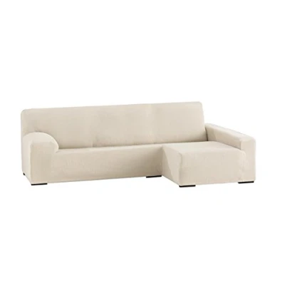 Imagen de Eysa Italia Ulises Funda Chaise Longue elástica, Textura, Crudo, 250 310 cm