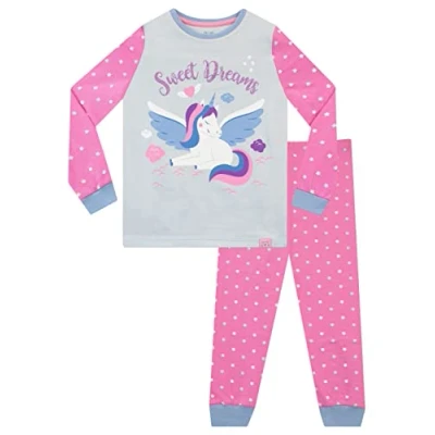Imagen de Harry Bear Pijamas para Niñas Unicornio Ajuste Ceñido Rosa 18 24 Meses