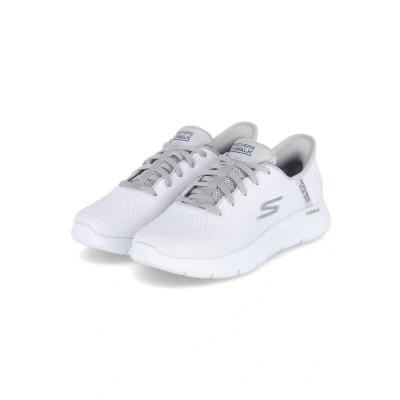 Imagen de Skechers Go Walk Flex New World, Zapatillas Hombre, Blanco Gris, 42.5 EU
