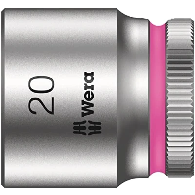 Imagen de WERA 05003565001 8790 HMB Zyklop Nuss 20,0 Llave de vaso con arrastre 3/8&quot;
