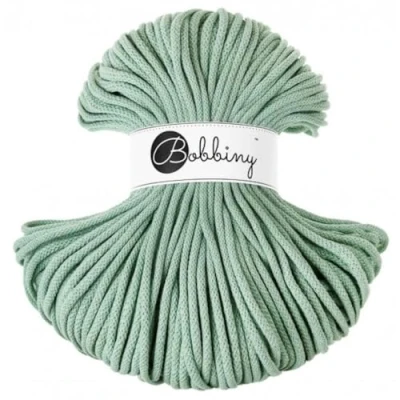 Imagen de Bobbiny Cordón trenzado de macramé 5 mm (Aloe), 100 m