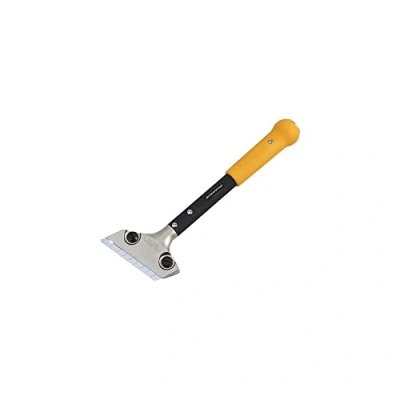 Imagen de Tajima Scrape Rite (cuchilla de 18 mm, mango 300 incluye protector cuchilla, cambio cuchilla pulsando un botón, cabezal rascador aluminio fundido) SCRL300