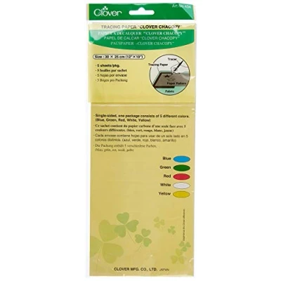 Imagen de Clover Papel de Calcar, Verde, 32.5x12.5x3 cm, 5 Unidades