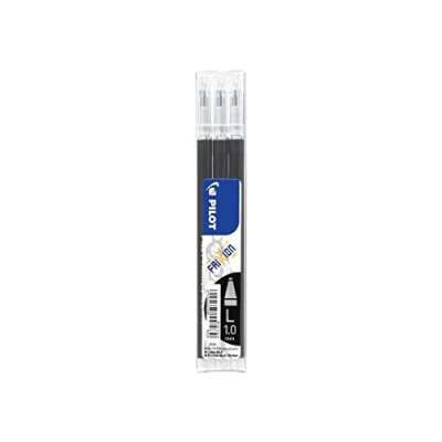 Imagen de Pilot 557989 Frixion Ball 10 Recambio para bolígrafo y Clicker (10 3 unidades), color negro