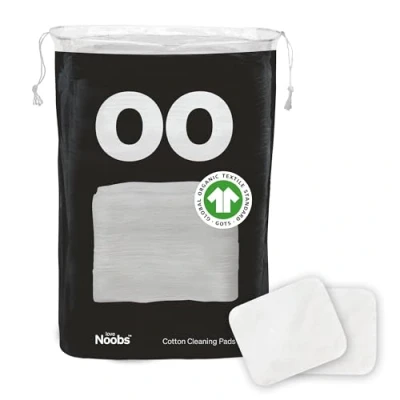 Imagen de Love Noobs Baby Cotton Pads, Almohadillas de Algodón para Bebé Toallitas Naturales Desechables, Pack of 60