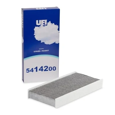 Imagen de UFI Filters, Filtro de Habitáculo Carbón Activo 54.142.00, Recambio, Apto para Coches, Modelos Citroen y Peugeot