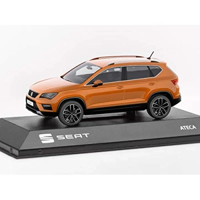 Imagen de Seat 6H1099300GAO Ateca Maqueta de coche en Miniatura, Escala 1:43, Naranja