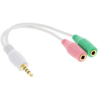 Imagen de Inline 0.15m 3.5mm M/f Cables De Audio Y Video