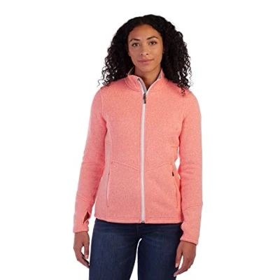 Imagen de Spyder Soar Chaqueta de Forro Polar, Rosa Oscuro, S para Mujer