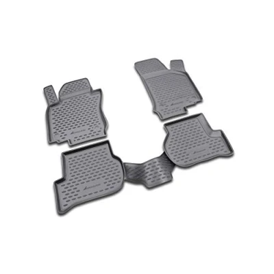 Imagen de Element EXP.NLC.51.27.210k Alfombrillas de Goma para Coche Volkswagen Scirocco III 2009 2017, Color Negro