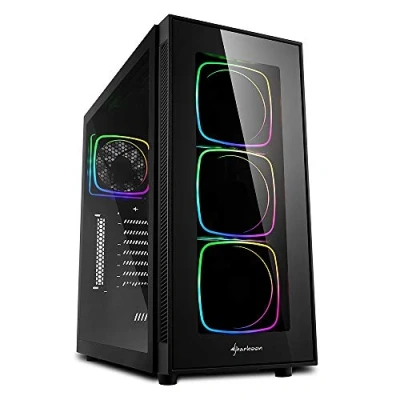 Imagen de Caja SHARKOON TG6 RGB Negro