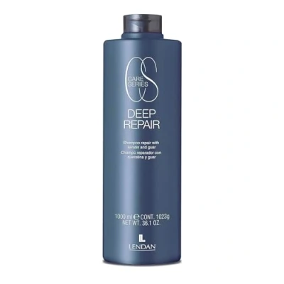 Imagen de LENDAN Champú Reparador Deep Repair 1000 ml para Cabellos Dañados y Desvitalizados con Queratina Hidrolizada Repara el Cabello en Profundidad Aporta Brillo Estructura Anti Frizz