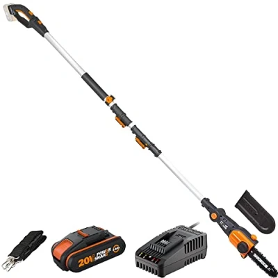 Imagen de WORX WG349E Sierra de Cadena, Color Negro, 20 cm