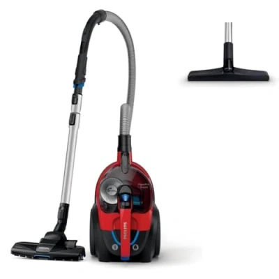 Imagen de Philips PowerPro Expert Aspirador sin Bolsa 900 W con Filtro Allergy H13 y Boquilla TriActive (FC9729/09)