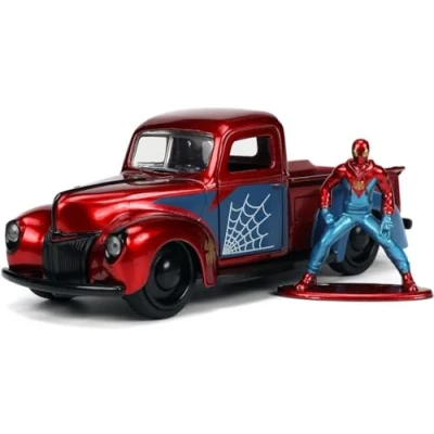 Imagen de Jada Toys Marvel 1941 Ford Pick Up 1:32, Rojo/Azul