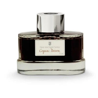 Imagen de Frasco de tinta Graf von Faber Castell Cognac Brown 75 ML
