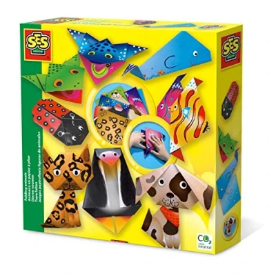 Imagen de SES Deutschland 14807 Animales de origami [importado Alemania] , color/modelo surtido