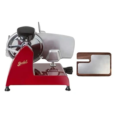 Imagen de BERKEL Cortadora Red Line 250 + Tajadera en ceniza y acero inoxidable (Rojo)