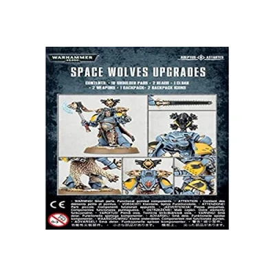 Imagen de Games Workshop Warhammer 40k Mejoras de Lobos espaciales Primaris