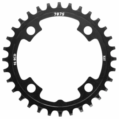 Imagen de SunRace CRMS Plato Unisex (36 Dientes), Color Negro