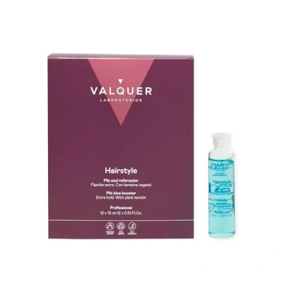 Imagen de Valquer Profesional Plis Azul Reforzador capilar. Fijación Capilar Extra 12 X 15 Ml