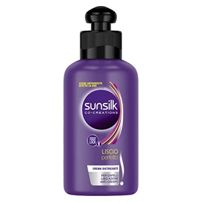 Imagen de SUNSILK Crema desenredante lisa perfecta, 12 x 200 ml