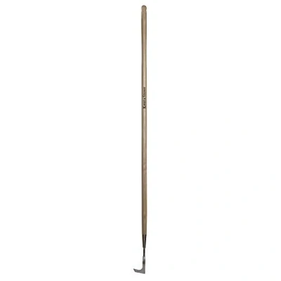Imagen de Kent &amp; Stowe Extractador de Malas Hierbas Largo Raspador Acero Inoxidable con Mango Madera para Eliminar Musgo y maleza, tamaño: 160 cm