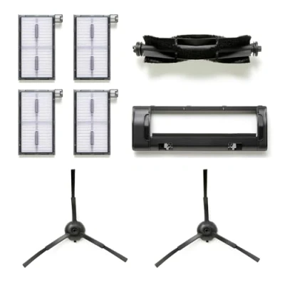Imagen de Replacement Parts Kit for eufy X8 Pro Series Robot Vacuums, Rolling Brush x1 + Guard Side x2 Washable Filter x4