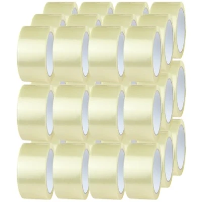 Imagen de Crimson Starfish Cinta transparente 36 rollos de 48 mm x 66 m embalaje para embalar paquetes, cajas, cartones, franqueos, mudanzas adhesiva