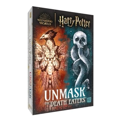 Imagen de USAopoly Harry Potter: Unmask The Death Eaters Board Game Engaging Social Deduction Set in Wizarding World of Potter Hidden Roles &amp; Bluffing Ages 11 and up; 4 8 Players
