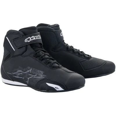 Imagen de Alpinestars 2515518, Knee High Boot Unisex Adulto, Negro Blanco, 43 EU