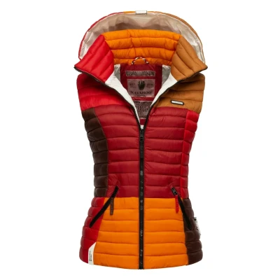 Imagen de Navahoo Shadaa Chaleco, Mujer, Talla: XS, Multicolour autumn leaves