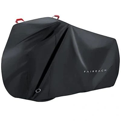 Imagen de Faireach Funda protectora para bicicleta, cubierta de bicicleta al aire libre impermeable por poliéster Oxford 210D alta calidad protección UV anti lluvia nieve polvo carretera