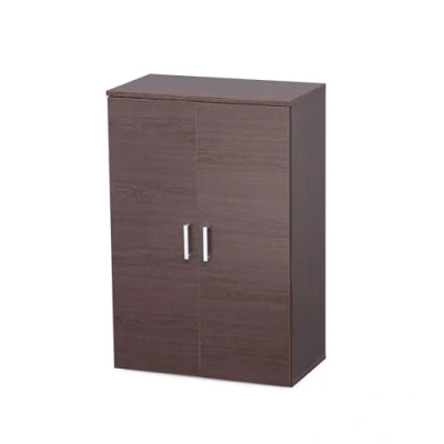 Imagen de Iris Ohyama, Zapatero con estante / de madera 2 puertas y baldas, Diseño,Modular, entrada, dormitorio Shoe cabinet SR 6035 Marrón