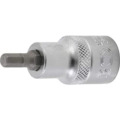Imagen de BGS 2732 Punta de vaso entrada 12,5 mm (1/2&quot;) hexágono interior 7/32&quot;