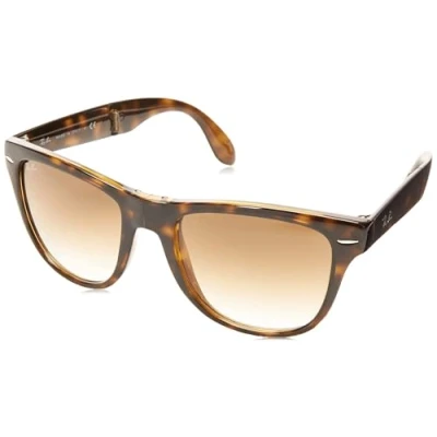 Imagen de Ray Ban Folding Wayfarer Gafas de Sol, Light Havana, 51 para Hombre