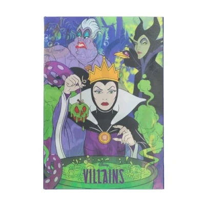 Imagen de Cuaderno Lenticular Erik Disney Villanos Tapa Dura A5