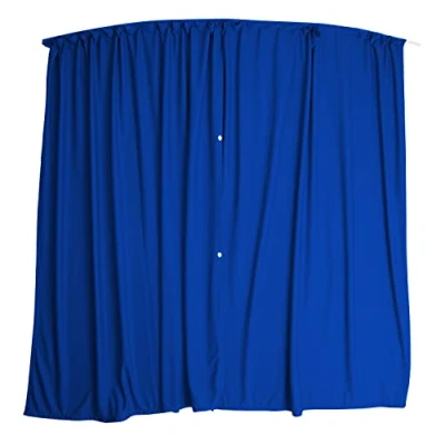 Imagen de BREMER SITZBEZÜGE Separación de Cabina del Conductor, protección Solar, Cortina Compatible con Renault Master 2 a Partir 1997 2010 Azul Camping Caravana Accesorios