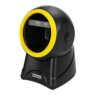 Imagen de NetumScan Escáner de Código Barras Omnidireccional USB Manos Libres 2D para Pago Móvil Pantalla Computadora Soporte Escaneo QR, PDF417, Securpharm (Matriz Datos) NS2055L